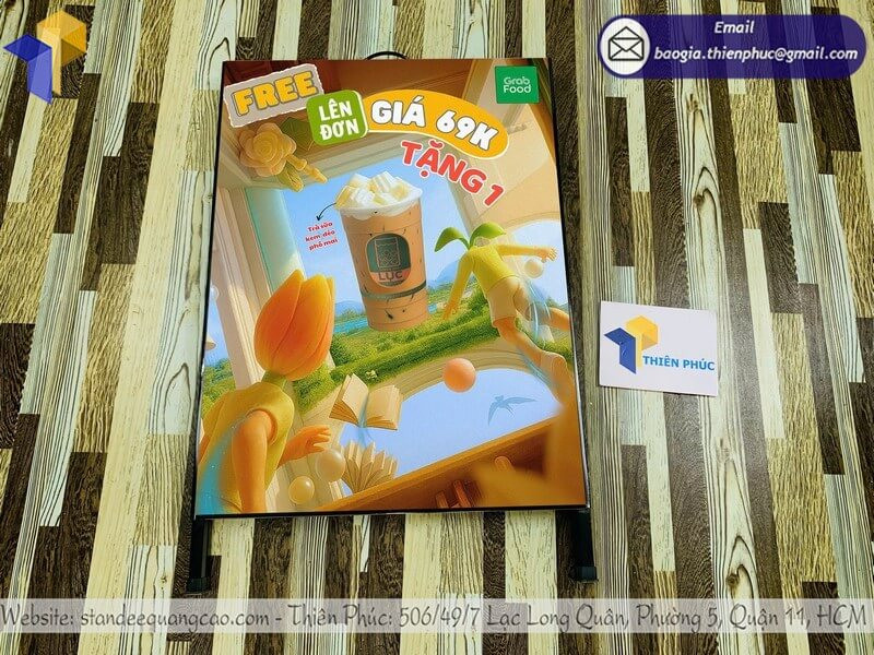 In Standee Giá Rẻ Dành Cho Doanh Nghiệp, Cửa Hàng, Sự Kiện, Triển Lãm!