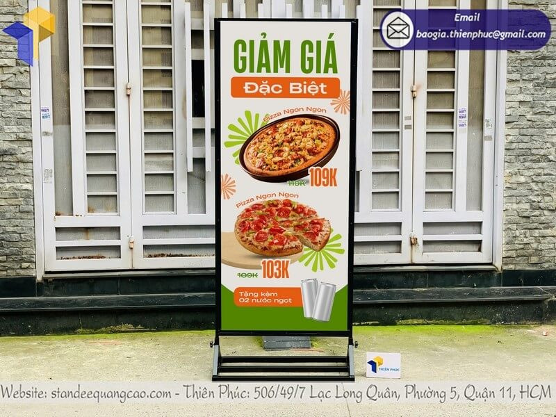 Standee Quảng Cáo Ngoài Trời Giá Rẻ – Giải Pháp Tiếp Cận Khách Hàng