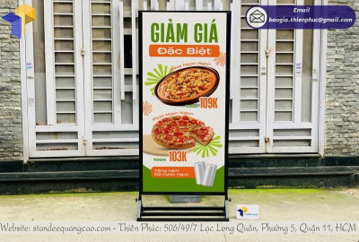 Standee Quảng Cáo Ngoài Trời Giá Rẻ – Giải Pháp Tiếp Cận Khách Hàng