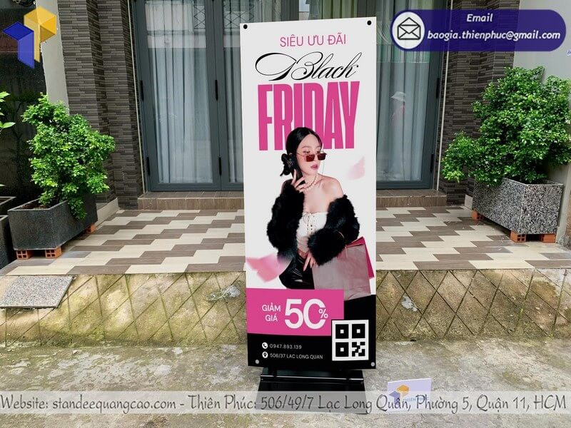 TOP Standee Ngoài Trời Bán Chạy Nhất – Thiết Kế Miễn Phí, Giá Tốt Nhất