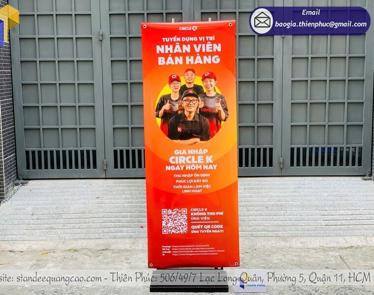 In Standee Giá Rẻ Lấy Ngay: Tối Ưu Chi Phí, Tăng Hiệu Quả Quảng Bá