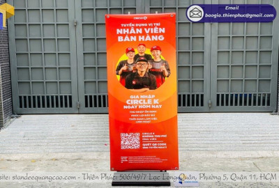 In Standee Giá Rẻ Lấy Ngay: Tối Ưu Chi Phí, Tăng Hiệu Quả Quảng Bá