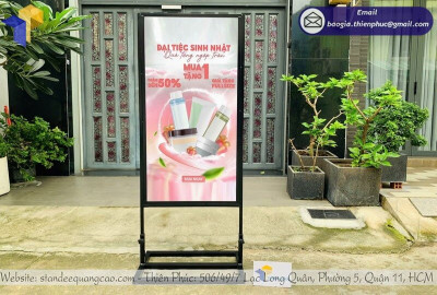 Giá In Standee Quảng Cáo Siêu Nhanh, Siêu Đẹp: Nhận Báo Giá Tức Thì
