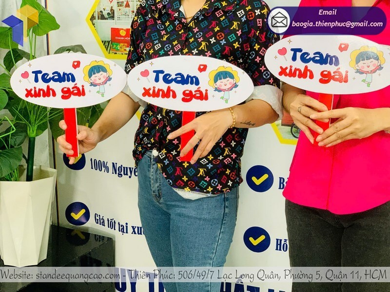 Làm Hashtag Cầm Tay Sự Kiện: Thiết Kế Riêng Miễn Phí, Giao Nhanh