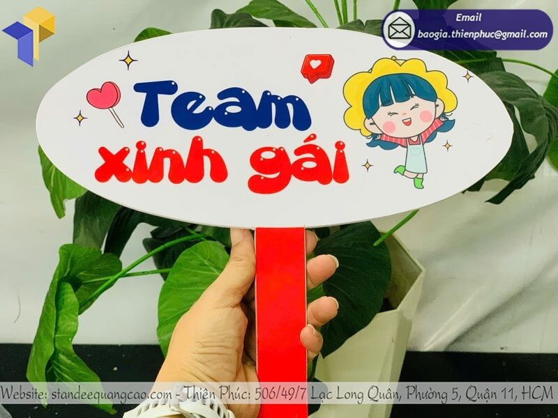 Làm Hashtag Cầm Tay Sự Kiện: Thiết Kế Riêng Miễn Phí, Giao Nhanh