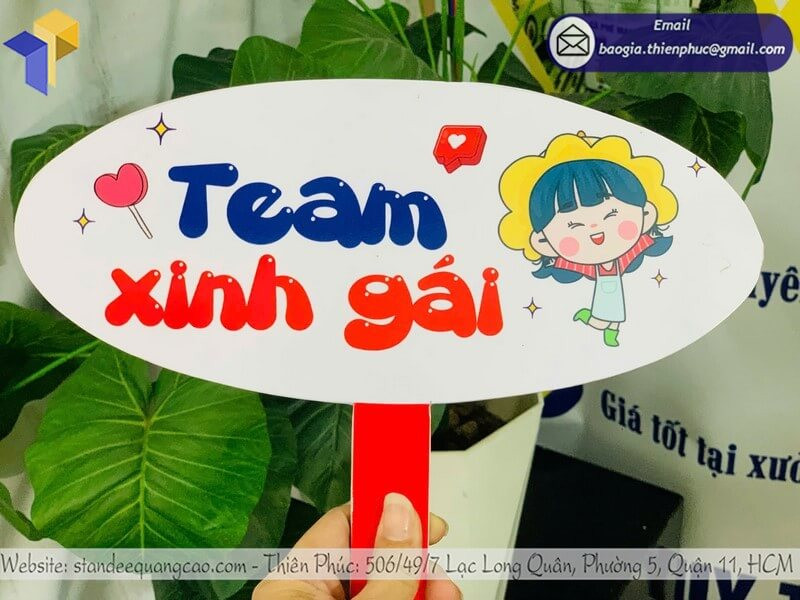 Làm Hashtag Cầm Tay Sự Kiện: Thiết Kế Riêng Miễn Phí, Giao Nhanh