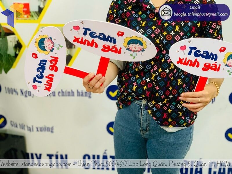 Làm Hashtag Cầm Tay Sự Kiện: Thiết Kế Riêng Miễn Phí, Giao Nhanh