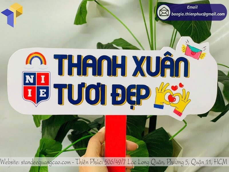 In Hashtag Cầm Tay Sự Kiện Theo Concept: Tạo Điểm Nhấn Check-in