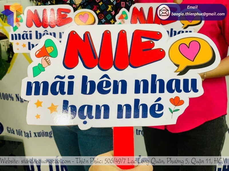 Dịch Vụ In Hashtag Cầm Tay Giá Rẻ – Nhận In Theo Yêu Cầu