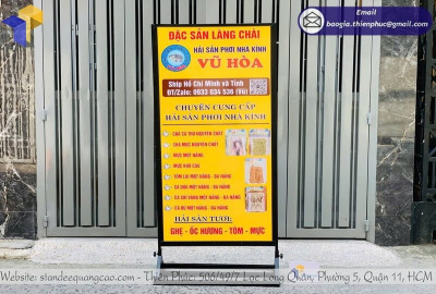 Standee Trưng Bày: Đa Dạng Mẫu Mã Phù Hợp Cho Cửa Hàng, Sự Kiện