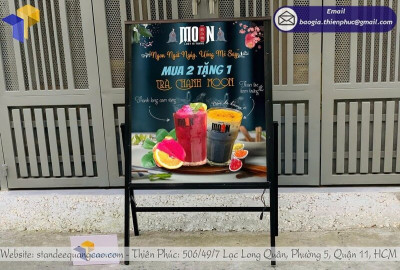 Standee Quảng Cáo Ngoài Trời Giải Pháp Quảng Cáo Đơn Giản Hiệu Quả Cao
