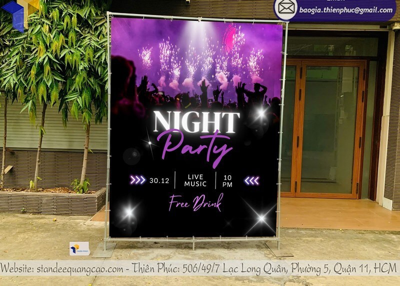 Khung Backdrop Sự Kiện Lắp Ráp – Phù Hợp Hội Nghị, Khai Trương, Event