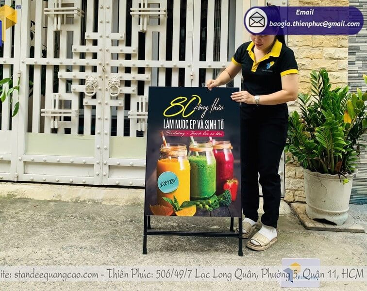 In Standee Quảng Cáo Giá Rẻ Cho Sự Kiện, Cửa Hàng – Liên Hệ Ngay