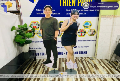 Standee Mô Hình Người Tỉ Lệ 1:1 Cho Sự Kiện, Quảng Cáo, Triển Lãm