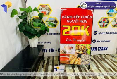 In Standee Lấy Ngay Trong Ngày – Giá Tốt Nhất, Thiết Kế Theo Yêu Cầu