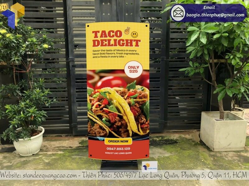 In Standee Sự Kiện, Khuyến Mãi, Khai Trương Gây Ấn Tượng Mọi Ánh Nhìn