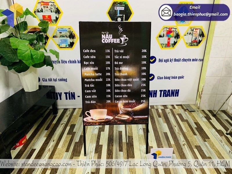 In Standee Lấy Liền: Dịch Vụ Nhanh Chóng, Chất Lượng Cao