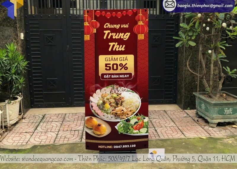 Mẫu Standee Sự Kiện Đẹp – Chuyên Nghiệp – Thu Hút Mọi Ánh Nhìn