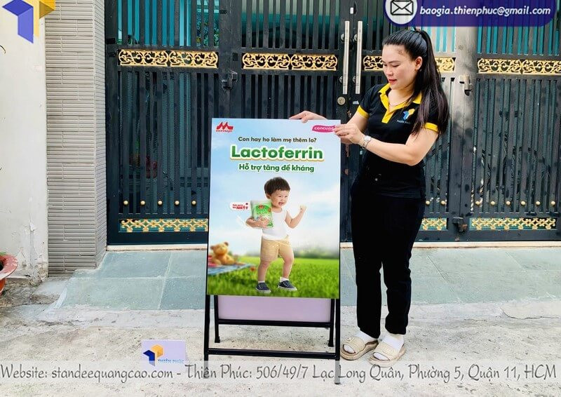 Xưởng Cung Cấp Standee Quảng Cáo Uy Tín – Mẫu Đẹp, Giá Tốt, In Nhanh