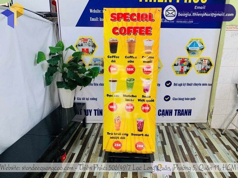 Giá Standee Quảng Cáo Bao Nhiêu? Tham Khảo Báo Giá Mới Nhất Tại Đây