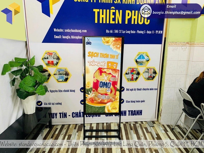 Đặt Mua Standee Khung Sắt Theo Yêu Cầu – Thiết Kế Miễn Phí