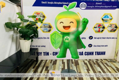 In Standee Hoạt Hình Theo Yêu Cầu, Chất Liệu Bền In Sắc Nét Giao Nhanh