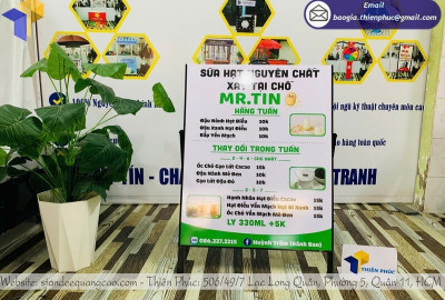 In Standee Quảng Cáo Giá Rẻ – Thiết Kế Miễn Phí, Hỗ Trợ Lấy Trong Ngày