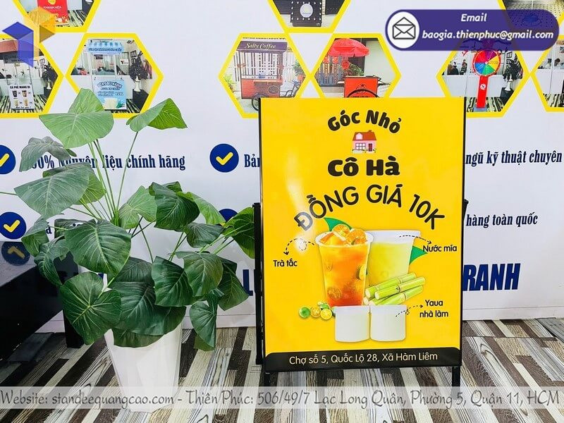 Đặt In Standee Quảng Cáo Chất Lượng Cao – Giá Tốt Giao Nhanh Toàn Quốc