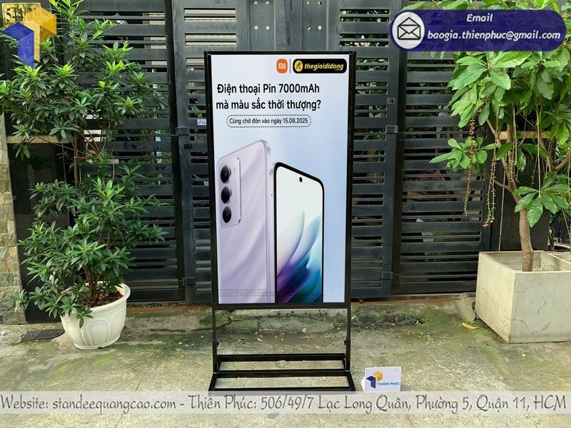Dịch Vụ In Standee Sự Kiện Lấy Liền – Thiết Kế Đẹp, Giao Nhanh