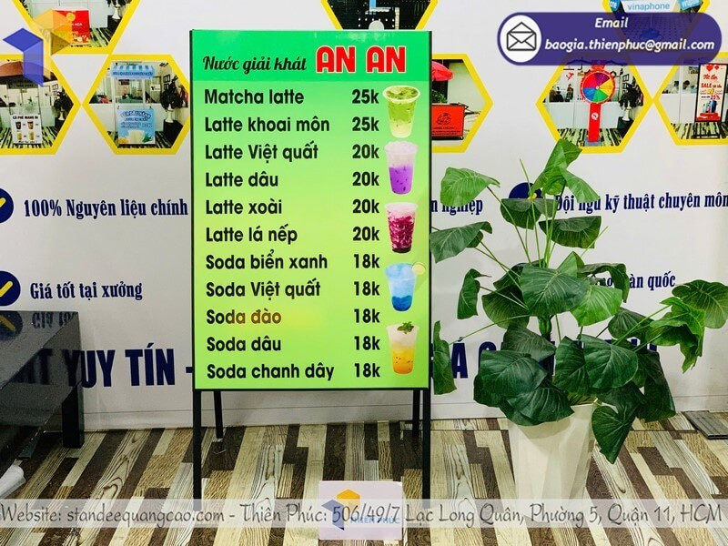 In Standee Hỏa Tốc – Nhận Ngay Trong Ngày, Quảng Cáo Hiệu Quả