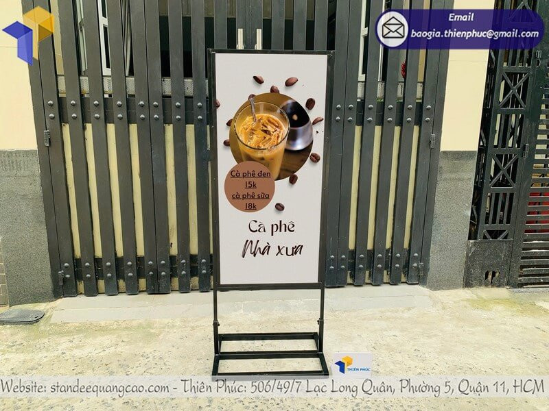 Standee Khai Trương Đẹp – Thu Hút Khách Hàng Ngay Từ Cái Nhìn Đầu Tiên