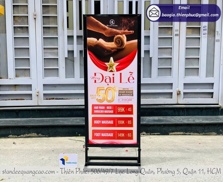 Top Mẫu Standee Khuyến Mãi Hot Nhất – Đặt Ngay Để Quảng Cáo Hiệu Quả