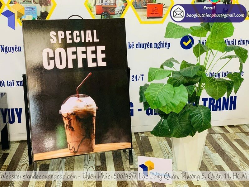 Làm Standee Quảng Cáo Theo Yêu Cầu – Thiết Kế Độc Đáo Thu Hút Ánh Nhìn