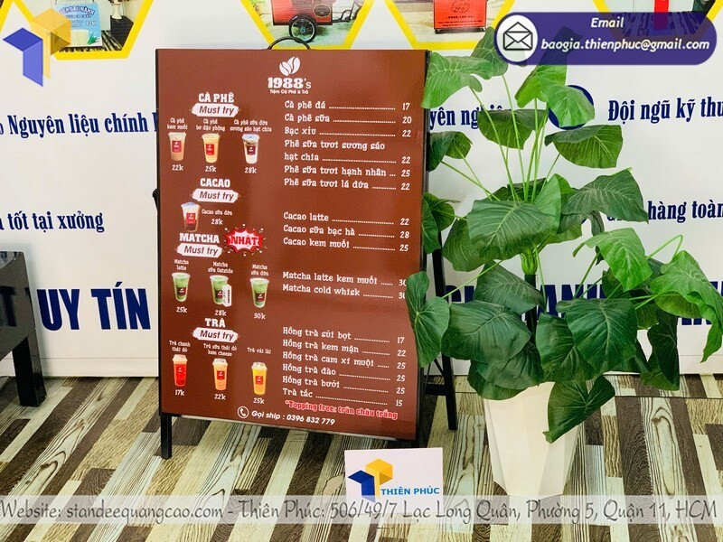 Nơi Sản Xuất Standee Uy Tín – Thiết Kế Sáng Tạo, Chất Lượng Vượt Trội