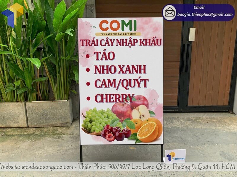 Đặt Ngay In Standee Giá Rẻ Lấy Liền – Tiết Kiệm Chi Phí, Nhanh Chóng