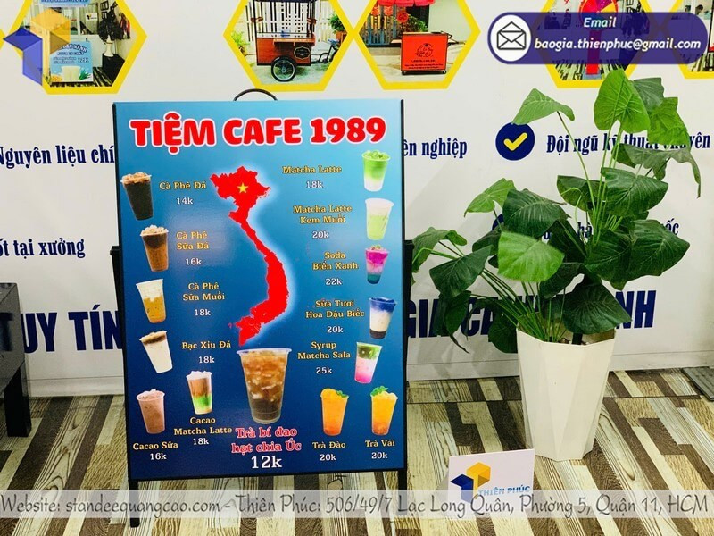 Đặt Ngay Standee Quảng Cáo Ngoài Trời – Thu Hút Khách Hàng Tức Thì