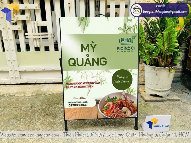 Đặt Mua Standee Quảng Cáo Ngay Hôm Nay –  Giao Nhanh, Thiết Kế Đẹp