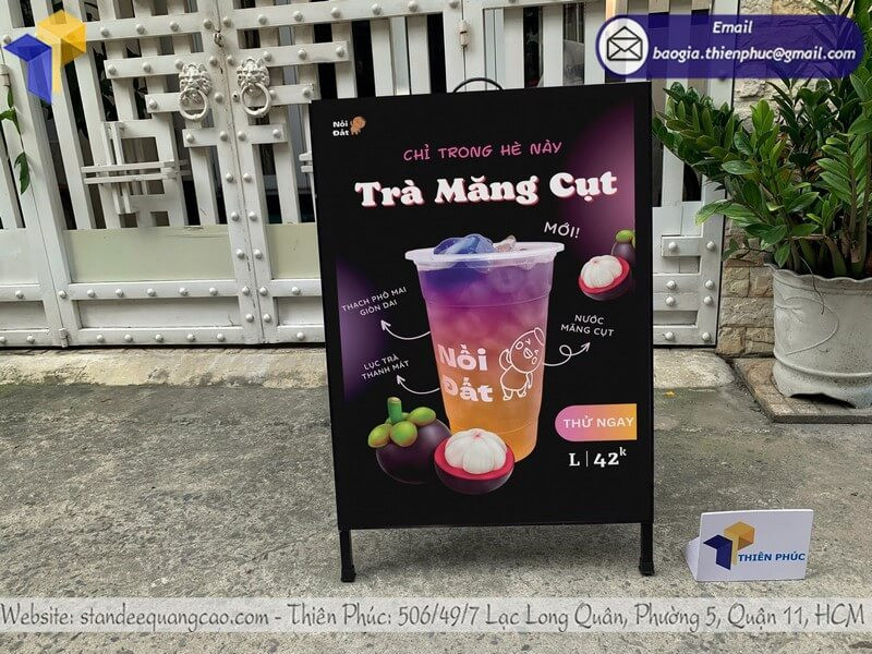 Standee Quảng Cáo Ngoài Trời Lựa Chọn Thông Minh Cho Quảng Bá Sự Kiện