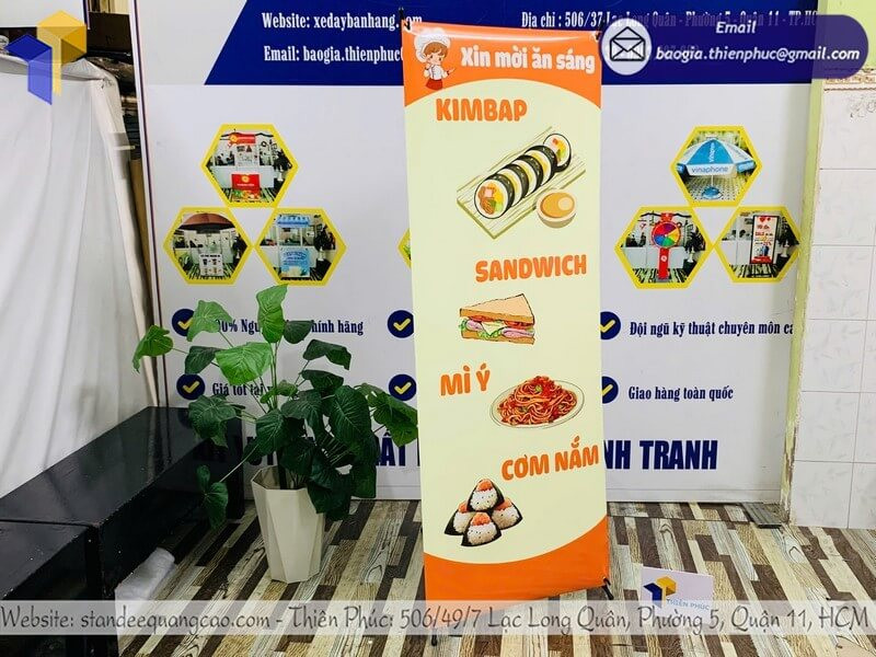 In Standee Giá Rẻ Theo Yêu Cầu – Thiết Kế Ấn Tượng, Giao Hàng Nhanh