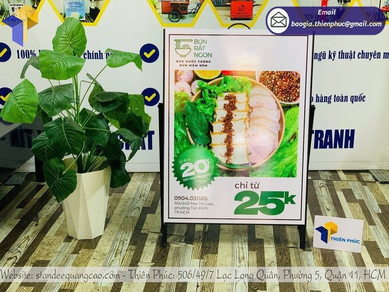 Đặt Ngay Mẫu Standee Khuyến Mãi Đẹp – Được Tư Vấn Thiết Kế Miễn Phí