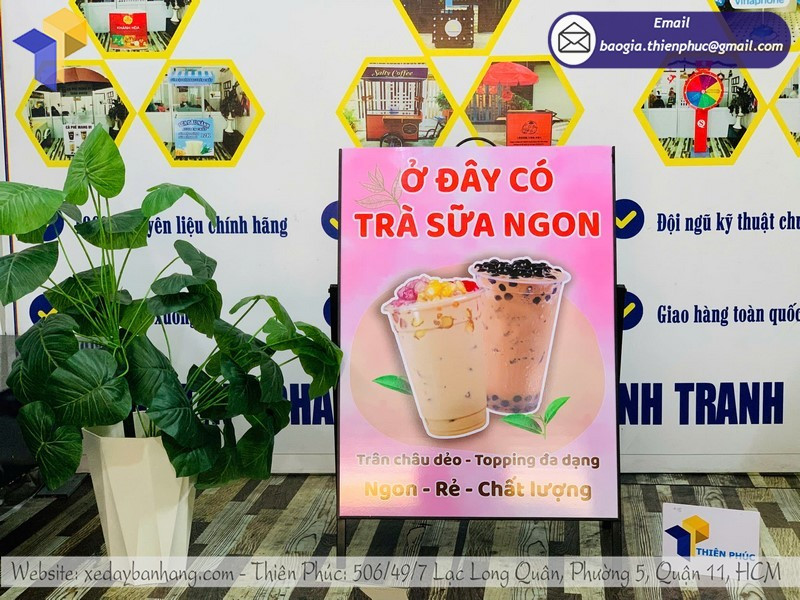 Đặt Hàng Standee Quảng Cáo Ngay Hôm Nay – Thiết Kế Đẹp, Giá Tốt
