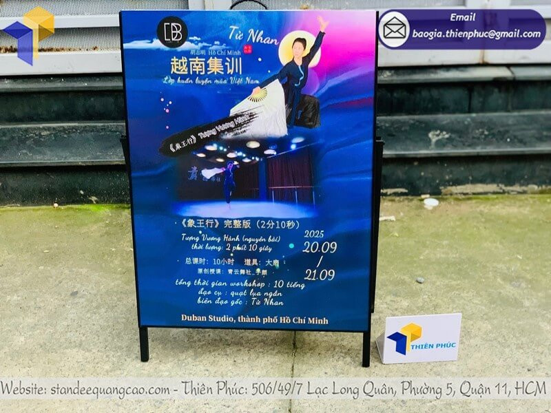 In Standee Trong Ngày Giá Rẻ – Nhanh, Đẹp, Chuẩn Thời Gian Sự Kiện!