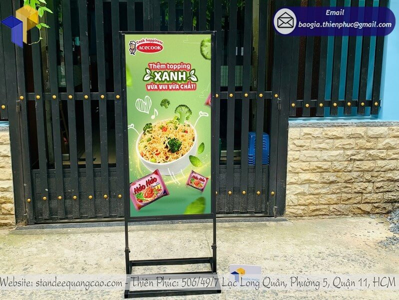 In Standee Sự Kiện Trực Tiếp Tại Xưởng – Nhanh Chóng Tiết Kiệm Chi Phí
