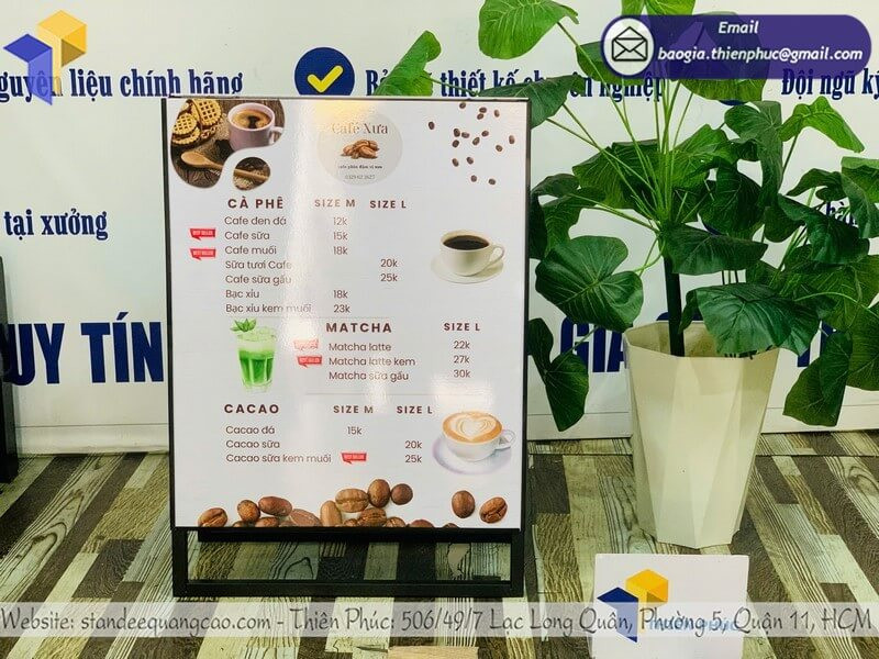 Tăng Hiệu Quả Quảng Bá Với Standee Quảng Cáo Đẹp, Bền Và Giá Tốt