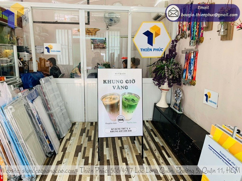 Khi nào nên sử dụng standee quảng cáo chữ A