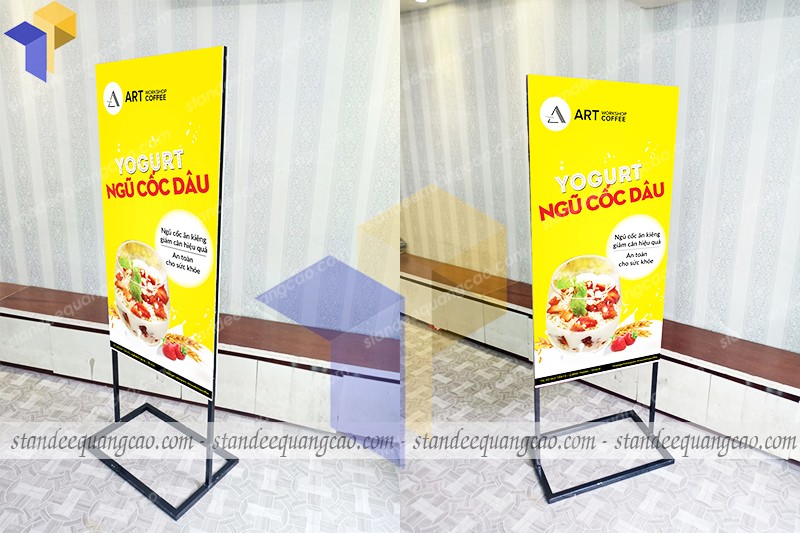cung cap standee chan sat