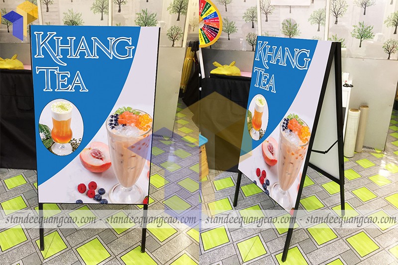 standee chan xep chu a