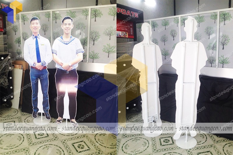 standee mo hinh nguoi