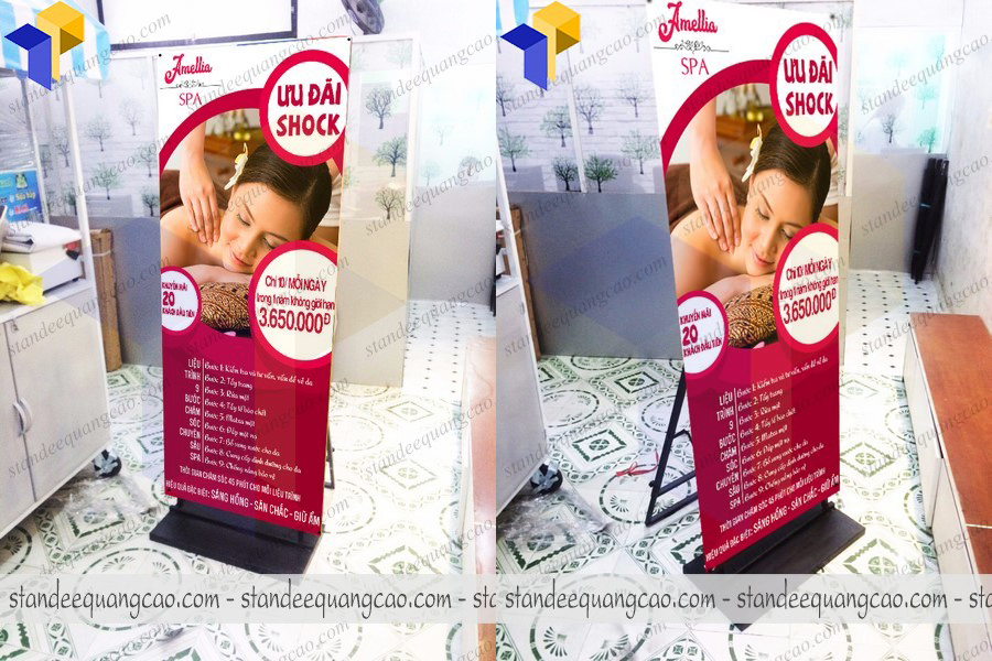 standee gia re hcm