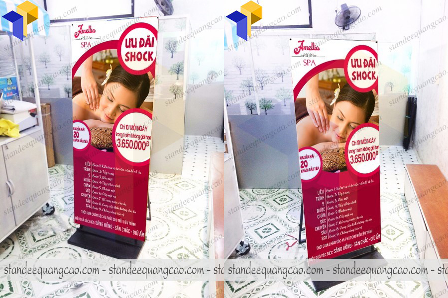 standee khung sat den
